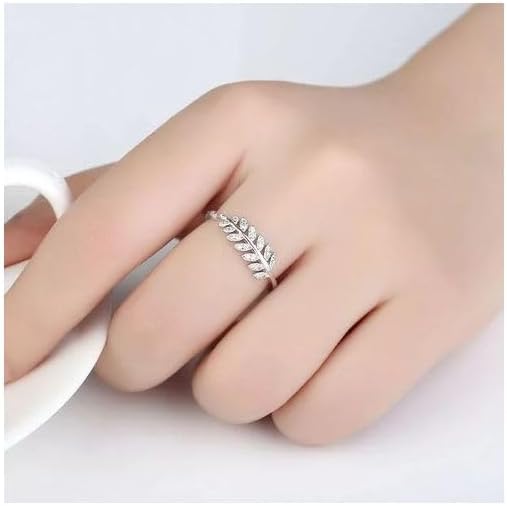 خاتم حريمي ورق الخرييف