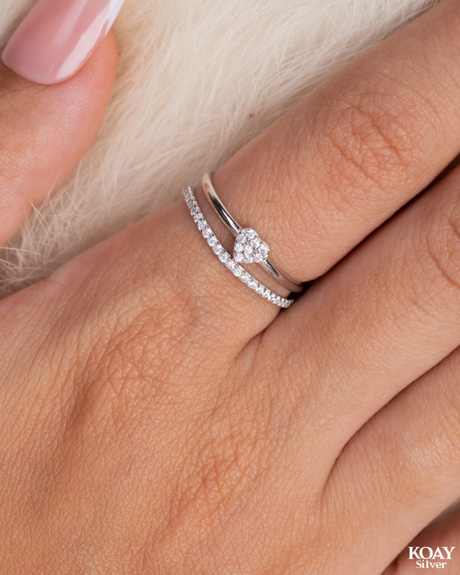 silver& Heart R