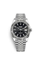 Rolex Datejust Stainless Steel black Dial