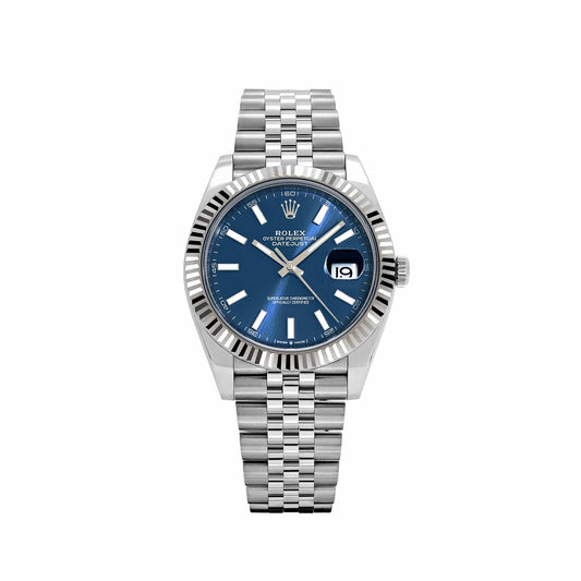 Rolex Datejust Stainless Steel Blue Dial